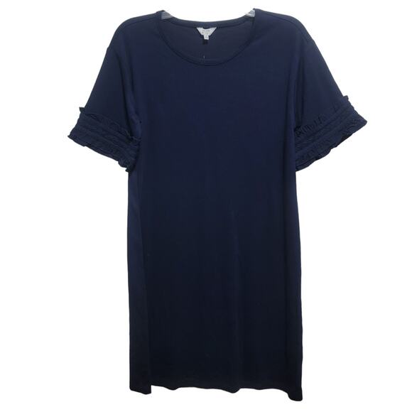 Crown & Ivy Womens Blue Shift Dress NWT Small - Picture 1 of 7